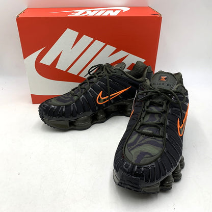 【中古美品】【メンズ】 NIKE ナイキ IR0918-001 SHOX TL ショックス スニーカー シューズ 靴 160-260810-cs-07-izu サイズ：28cm カラー：BLACK/CARGO KHAKI-SEQUOIA-NEWSPRINT 万代Net店