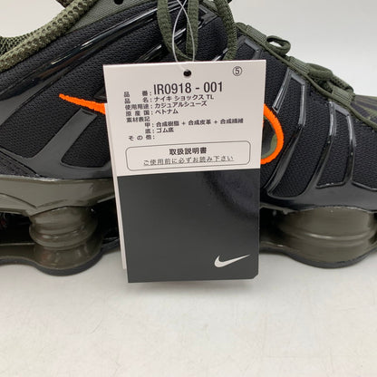 【中古美品】【メンズ】 NIKE ナイキ IR0918-001 SHOX TL ショックス スニーカー シューズ 靴 160-260810-cs-07-izu サイズ：28cm カラー：BLACK/CARGO KHAKI-SEQUOIA-NEWSPRINT 万代Net店