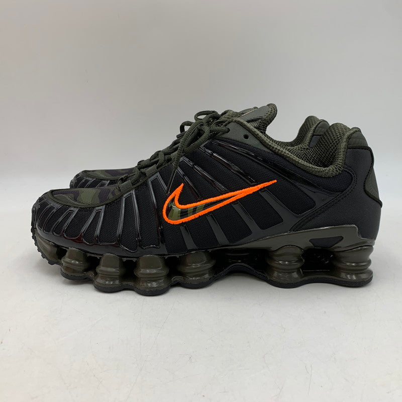 【中古美品】【メンズ】 NIKE ナイキ IR0918-001 SHOX TL ショックス スニーカー シューズ 靴 160-260810-cs-07-izu サイズ：28cm カラー：BLACK/CARGO KHAKI-SEQUOIA-NEWSPRINT 万代Net店