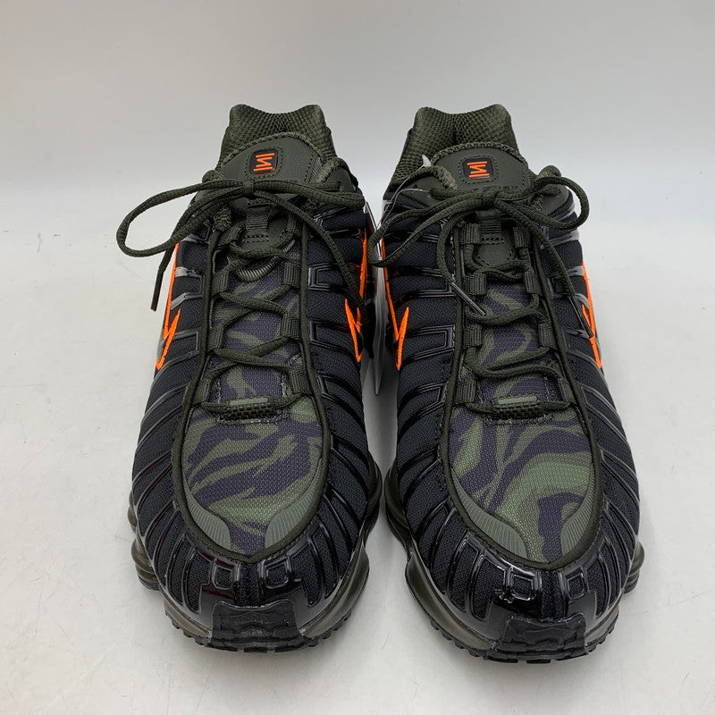 【中古美品】【メンズ】 NIKE ナイキ IR0918-001 SHOX TL ショックス スニーカー シューズ 靴 160-260810-cs-07-izu サイズ：28cm カラー：BLACK/CARGO KHAKI-SEQUOIA-NEWSPRINT 万代Net店