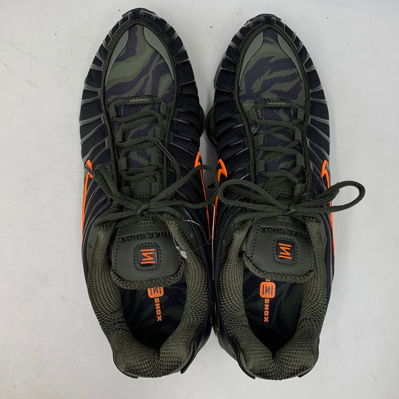 【中古美品】【メンズ】 NIKE ナイキ IR0918-001 SHOX TL ショックス スニーカー シューズ 靴 160-260810-cs-07-izu サイズ：28cm カラー：BLACK/CARGO KHAKI-SEQUOIA-NEWSPRINT 万代Net店
