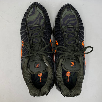 【中古美品】【メンズ】 NIKE ナイキ IR0918-001 SHOX TL ショックス スニーカー シューズ 靴 160-260810-cs-07-izu サイズ：28cm カラー：BLACK/CARGO KHAKI-SEQUOIA-NEWSPRINT 万代Net店