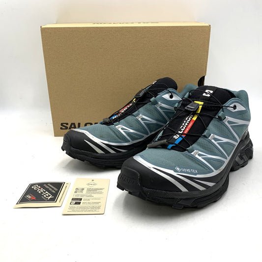 【中古品】【メンズ】 SALOMON サロモン 478615 XT-6 GTX スニーカー シューズ 靴 162-260810-cs-05-izu サイズ：28cm カラー：ブラック×グリーン系 万代Net店