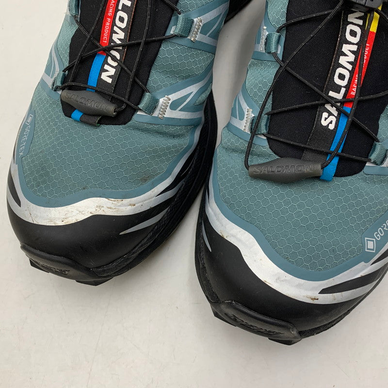 【中古品】【メンズ】 SALOMON サロモン 478615 XT-6 GTX スニーカー シューズ 靴 162-260810-cs-05-izu サイズ：28cm カラー：ブラック×グリーン系 万代Net店