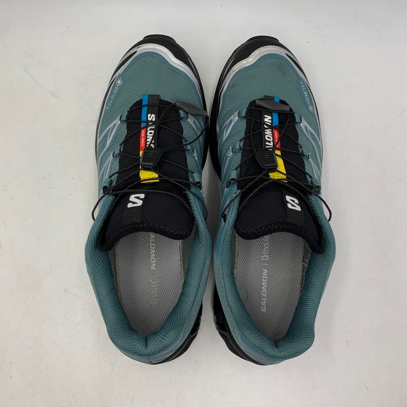【中古品】【メンズ】 SALOMON サロモン 478615 XT-6 GTX スニーカー シューズ 靴 162-260810-cs-05-izu サイズ：28cm カラー：ブラック×グリーン系 万代Net店