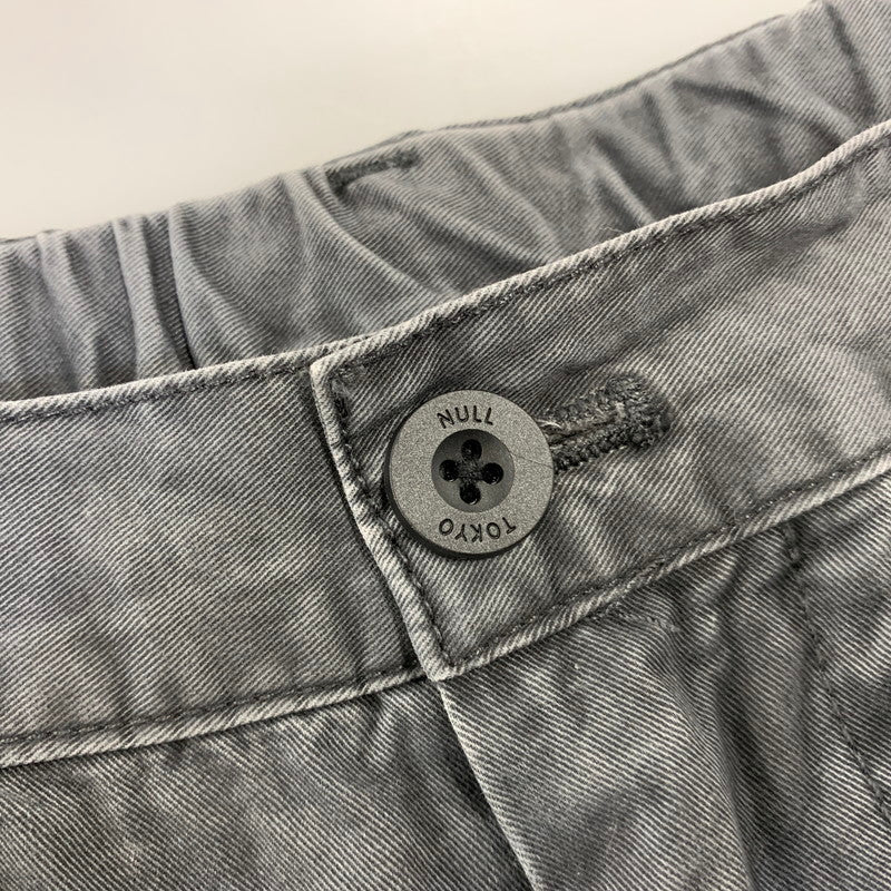 【中古品】【メンズ】 NULL TOKYO ヌル トウキョウ CARGO PANTS NULL-118RL カーゴパンツ 153-260818-as-24-izu サイズ：L カラー：グレー 万代Net店