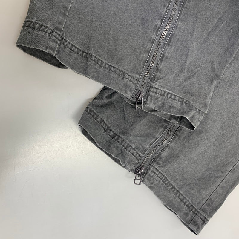 【中古品】【メンズ】 NULL TOKYO ヌル トウキョウ CARGO PANTS NULL-118RL カーゴパンツ 153-260818-as-24-izu サイズ：L カラー：グレー 万代Net店
