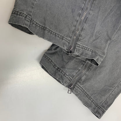【中古品】【メンズ】 NULL TOKYO ヌル トウキョウ CARGO PANTS NULL-118RL カーゴパンツ 153-260818-as-24-izu サイズ：L カラー：グレー 万代Net店