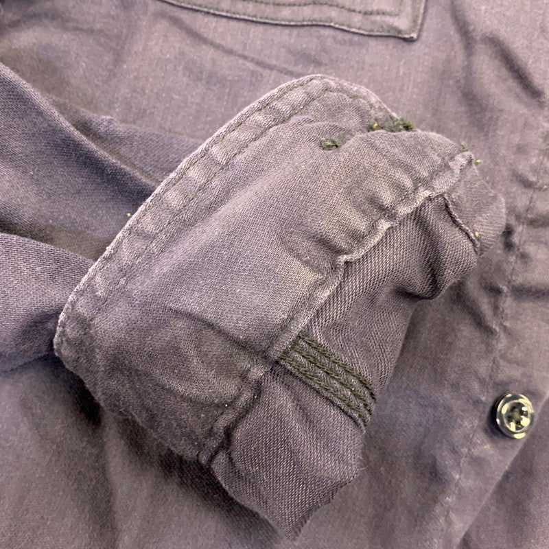 【中古品】【メンズ】 CARHARTT FR カーハート エフアール FRS003-DNY L S WORK SHIRT ロングスリーブ ワーク シャツ トップス 長袖 146-260818-ya-06-izu サイズ：XL カラー：ネイビー 万代Net店
