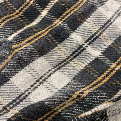 【中古品】【メンズ】 ST.JOHN'S セント・ジョンズ FLANNEL CHECK SHIRT フランネル チェック シャツ トップス 長袖 146-260818-ya-05-izu サイズ：XL カラー：グレー 万代Net店