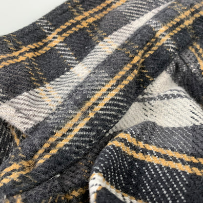 【中古品】【メンズ】 ST.JOHN'S セント・ジョンズ FLANNEL CHECK SHIRT フランネル チェック シャツ トップス 長袖 146-260818-ya-05-izu サイズ：XL カラー：グレー 万代Net店