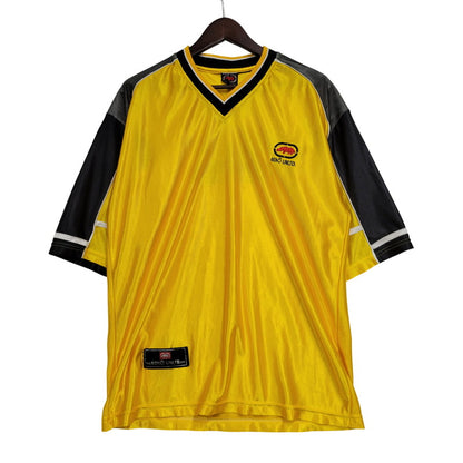 【中古品】【メンズ】 ECKO UNLTD エコーアンリミテッド MESH GAME SHIRTメッシュ ゲーム シャツ トップス 146-260816-kh-01-izu カラー：イエロー×ブラック 万代Net店