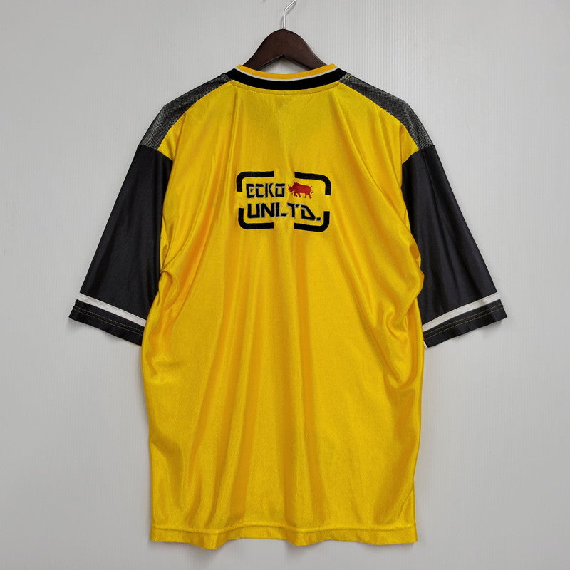 【中古品】【メンズ】 ECKO UNLTD エコーアンリミテッド MESH GAME SHIRTメッシュ ゲーム シャツ トップス 146-260816-kh-01-izu カラー：イエロー×ブラック 万代Net店