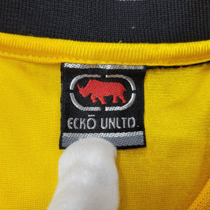 【中古品】【メンズ】 ECKO UNLTD エコーアンリミテッド MESH GAME SHIRTメッシュ ゲーム シャツ トップス 146-260816-kh-01-izu カラー：イエロー×ブラック 万代Net店