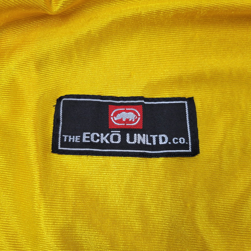 【中古品】【メンズ】 ECKO UNLTD エコーアンリミテッド MESH GAME SHIRTメッシュ ゲーム シャツ トップス 146-260816-kh-01-izu カラー：イエロー×ブラック 万代Net店