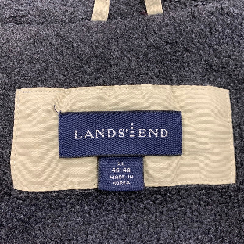 【現状渡し品】【メンズ】 LANDS' END ランズ エンド 93061 POLARTEC NYLON SHELL JACKET ポーラテック ナイロン シェル ジャケット アウター 146-260818-ya-07-izu サイズ：XL カラー：ベージュ 万代Net店
