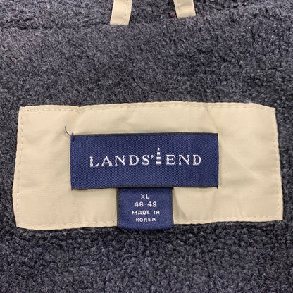 【現状渡し品】【メンズ】 LANDS' END ランズ エンド 93061 POLARTEC NYLON SHELL JACKET ポーラテック ナイロン シェル ジャケット アウター 146-260818-ya-07-izu サイズ：XL カラー：ベージュ 万代Net店