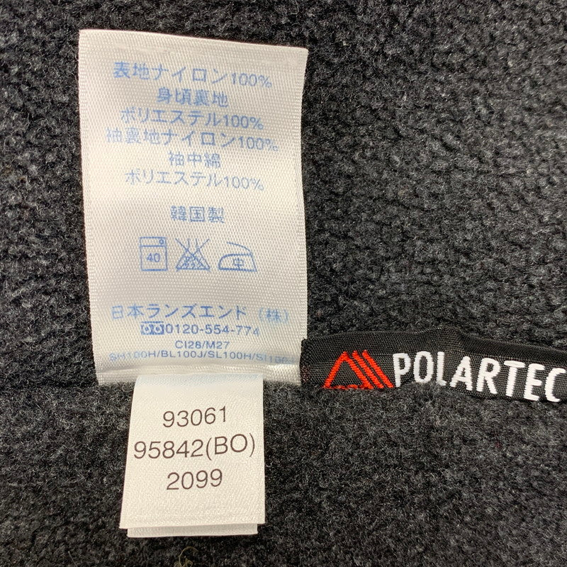 【現状渡し品】【メンズ】 LANDS' END ランズ エンド 93061 POLARTEC NYLON SHELL JACKET ポーラテック ナイロン シェル ジャケット アウター 146-260818-ya-07-izu サイズ：XL カラー：ベージュ 万代Net店