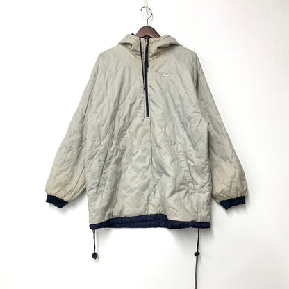 【現状渡し品】【メンズ】 NIKE H7SID マレーシア製 REVERSIBLE NYLON PARKA リバーシブル ナイロン ジャケット アウター 146-260810-ya-01-izu サイズ：M カラー：ネイビー×グレー 万代Net店