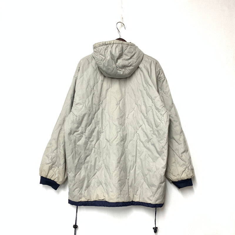 【現状渡し品】【メンズ】 NIKE H7SID マレーシア製 REVERSIBLE NYLON PARKA リバーシブル ナイロン ジャケット アウター 146-260810-ya-01-izu サイズ：M カラー：ネイビー×グレー 万代Net店