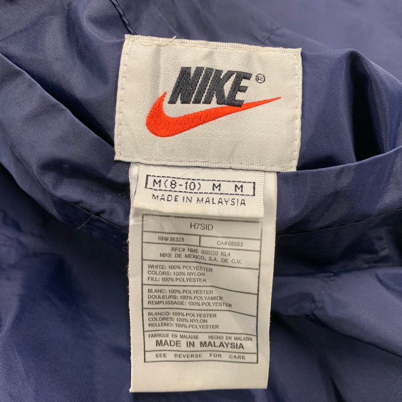 【現状渡し品】【メンズ】 NIKE H7SID マレーシア製 REVERSIBLE NYLON PARKA リバーシブル ナイロン ジャケット アウター 146-260810-ya-01-izu サイズ：M カラー：ネイビー×グレー 万代Net店