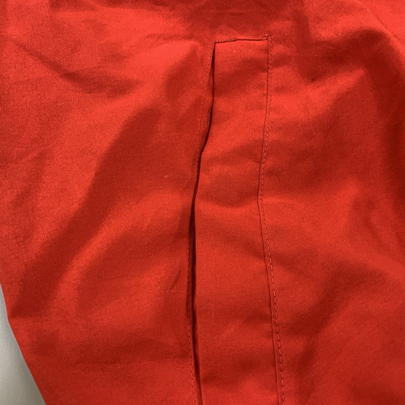 【中古品】【メンズ】 MOBIL1 モービルワン 香港製 HALF ZIP NYLON JACKET ハーフ ジップ ナイロン ジャケット アウター 146-260818-ya-08-izu サイズ：L カラー：レッド 万代Net店