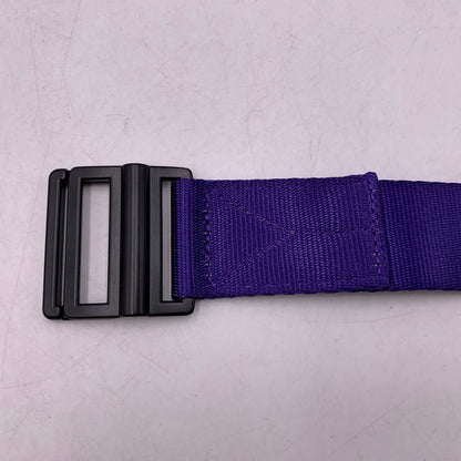 【中古美品】【メンズ/レディース】 Y-3 ワイスリー JI9309 CLASSIC LOGO BELT クラシック　ロゴ ベルト 205-260818-ya-16-izu サイズ：L カラー：パープル 万代Net店