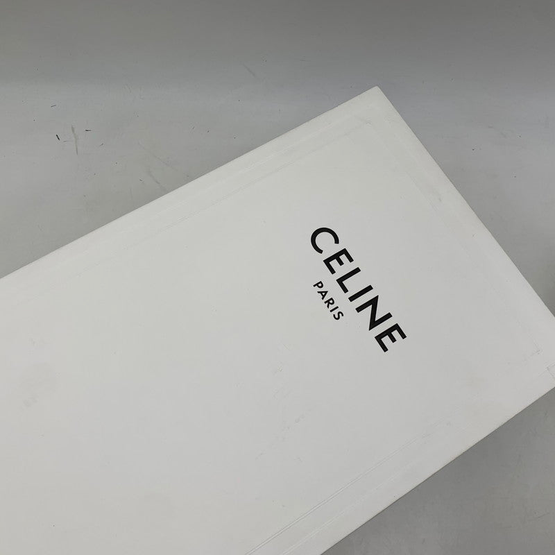 【中古品】【メンズ】 CELINE セリーヌ 346932355C ELLIOT LOGO PRINT CANVAS SLIP-ON エリオット ロゴ プリント キャンバス スリッポン シューズ 靴 183-260810-cs-04-izu サイズ：43 カラー：ブラック 万代Net店