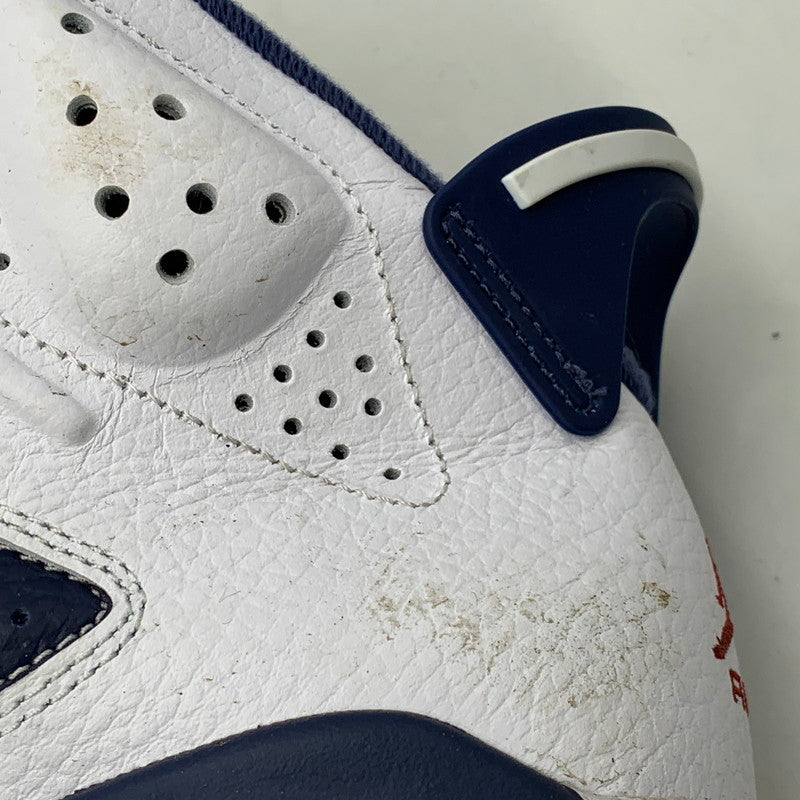 【中古品】【メンズ】 NIKE ナイキ CT8529-164 AIR JORDAN 6 RETRO エア ジョーダン 6 レトロ スニーカー 靴 160-260811-kh-08-izu サイズ：28 カラー：WHITE/VARSITY RED-MIDNIGHT NAVY 万代Net店