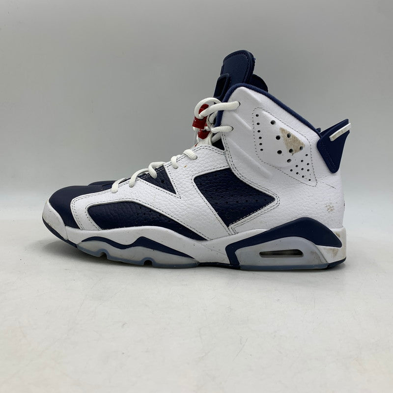 【中古品】【メンズ】 NIKE ナイキ CT8529-164 AIR JORDAN 6 RETRO エア ジョーダン 6 レトロ スニーカー 靴 160-260811-kh-08-izu サイズ：28 カラー：WHITE/VARSITY RED-MIDNIGHT NAVY 万代Net店