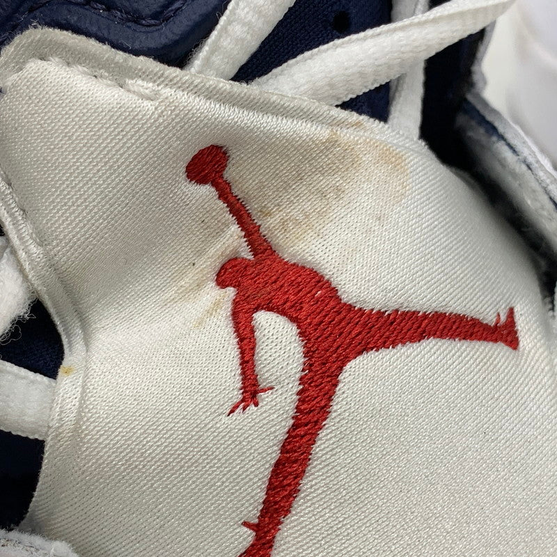 【中古品】【メンズ】 NIKE ナイキ CT8529-164 AIR JORDAN 6 RETRO エア ジョーダン 6 レトロ スニーカー 靴 160-260811-kh-08-izu サイズ：28 カラー：WHITE/VARSITY RED-MIDNIGHT NAVY 万代Net店