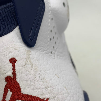 【中古品】【メンズ】 NIKE ナイキ CT8529-164 AIR JORDAN 6 RETRO エア ジョーダン 6 レトロ スニーカー 靴 160-260811-kh-08-izu サイズ：28 カラー：WHITE/VARSITY RED-MIDNIGHT NAVY 万代Net店