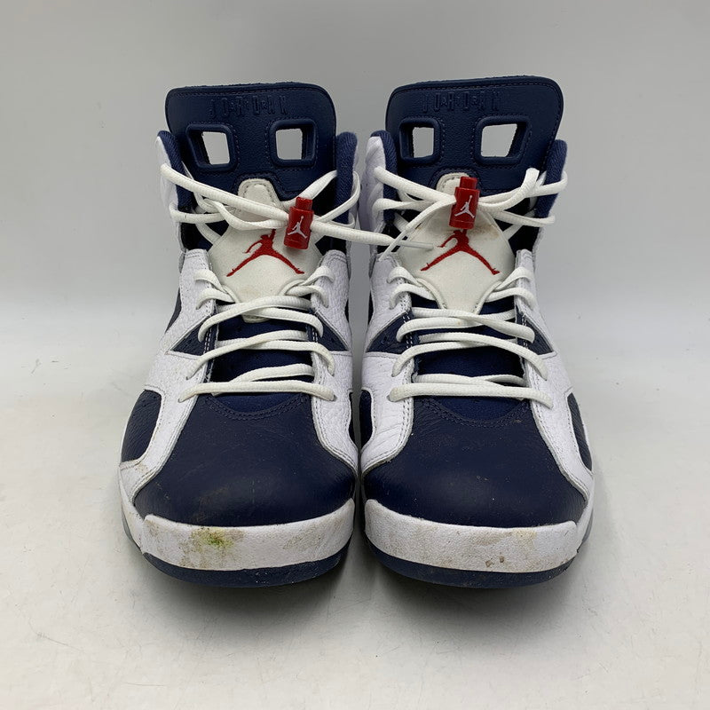 【中古品】【メンズ】 NIKE ナイキ CT8529-164 AIR JORDAN 6 RETRO エア ジョーダン 6 レトロ スニーカー 靴 160-260811-kh-08-izu サイズ：28 カラー：WHITE/VARSITY RED-MIDNIGHT NAVY 万代Net店