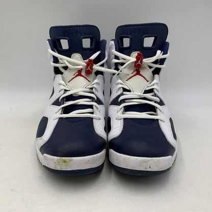 【中古品】【メンズ】 NIKE ナイキ CT8529-164 AIR JORDAN 6 RETRO エア ジョーダン 6 レトロ スニーカー 靴 160-260811-kh-08-izu サイズ：28 カラー：WHITE/VARSITY RED-MIDNIGHT NAVY 万代Net店