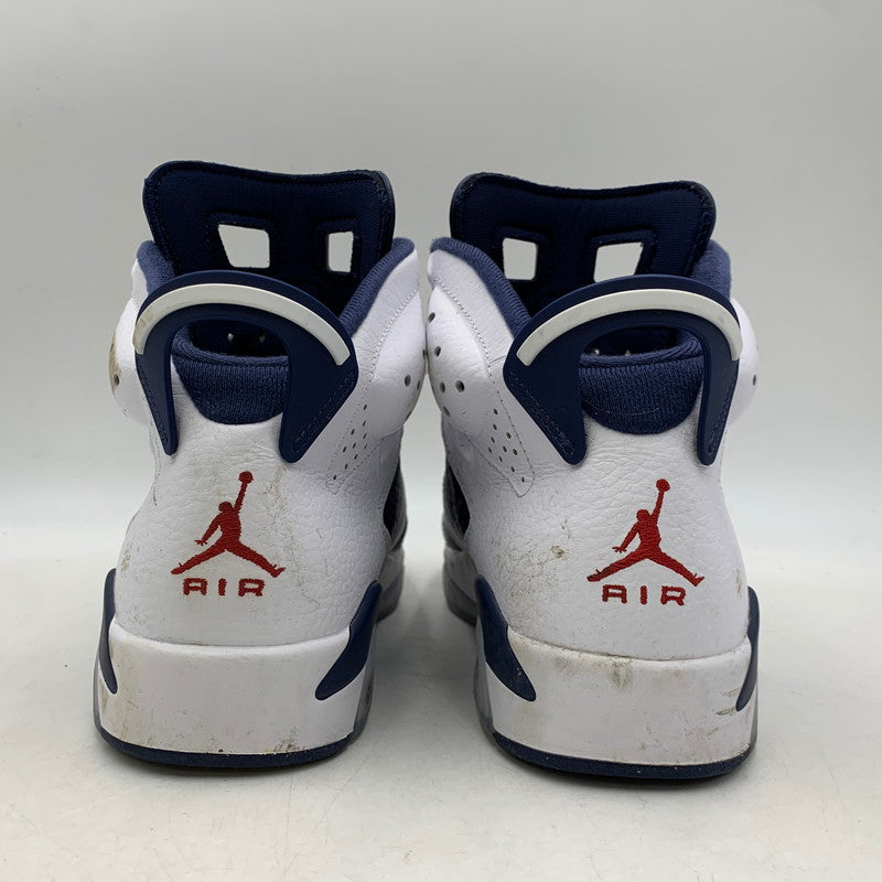 【中古品】【メンズ】 NIKE ナイキ CT8529-164 AIR JORDAN 6 RETRO エア ジョーダン 6 レトロ スニーカー 靴 160-260811-kh-08-izu サイズ：28 カラー：WHITE/VARSITY RED-MIDNIGHT NAVY 万代Net店
