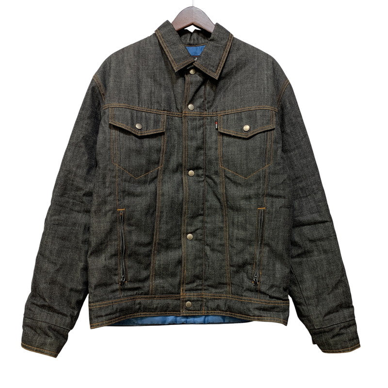 【中古品】【メンズ】 HIDE AND SEEK ハイドアンドシーク HJ-11014 DENIM JACKET デニム ジャケット 142-260820-yn-05-izu サイズ：XL カラー：ブラック 万代Net店