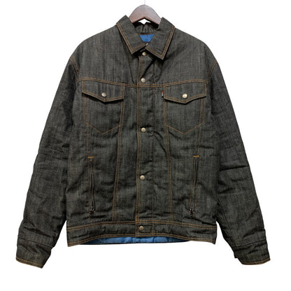 【中古品】【メンズ】 HIDE AND SEEK ハイドアンドシーク HJ-11014 DENIM JACKET デニム ジャケット 142-260820-yn-05-izu サイズ：XL カラー：ブラック 万代Net店