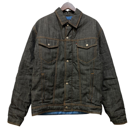 【中古品】【メンズ】 HIDE AND SEEK ハイドアンドシーク HJ-11014 DENIM JACKET デニム ジャケット 142-260820-yn-05-izu サイズ：XL カラー：ブラック 万代Net店