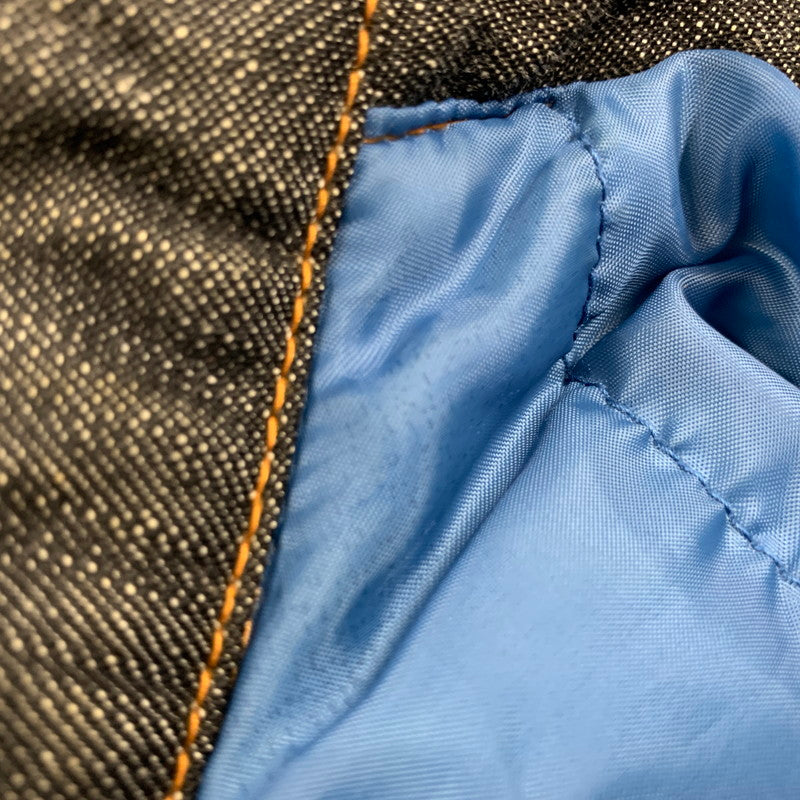 【中古品】【メンズ】 HIDE AND SEEK ハイドアンドシーク HJ-11014 DENIM JACKET デニム ジャケット 142-260820-yn-05-izu サイズ：XL カラー：ブラック 万代Net店