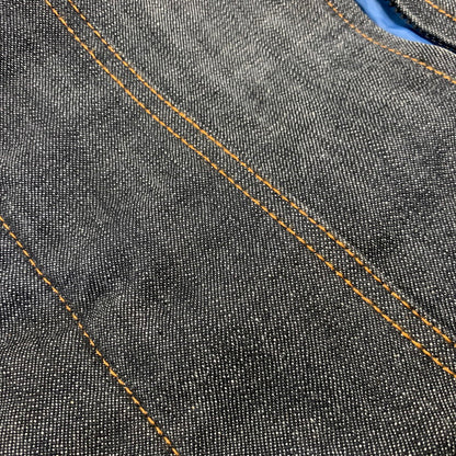 【中古品】【メンズ】 HIDE AND SEEK ハイドアンドシーク HJ-11014 DENIM JACKET デニム ジャケット 142-260820-yn-05-izu サイズ：XL カラー：ブラック 万代Net店