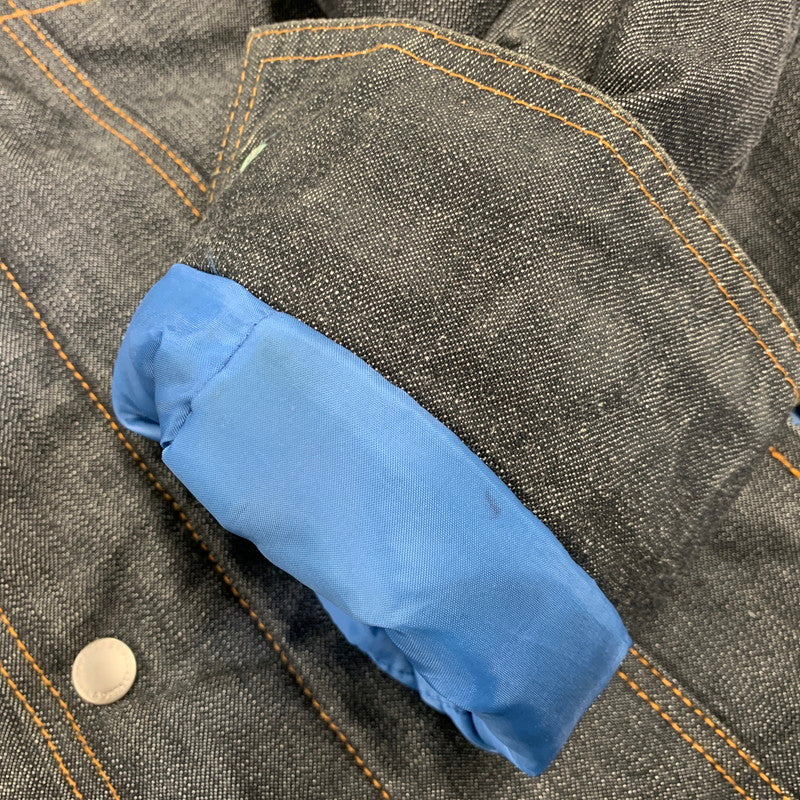 【中古品】【メンズ】 HIDE AND SEEK ハイドアンドシーク HJ-11014 DENIM JACKET デニム ジャケット 142-260820-yn-05-izu サイズ：XL カラー：ブラック 万代Net店