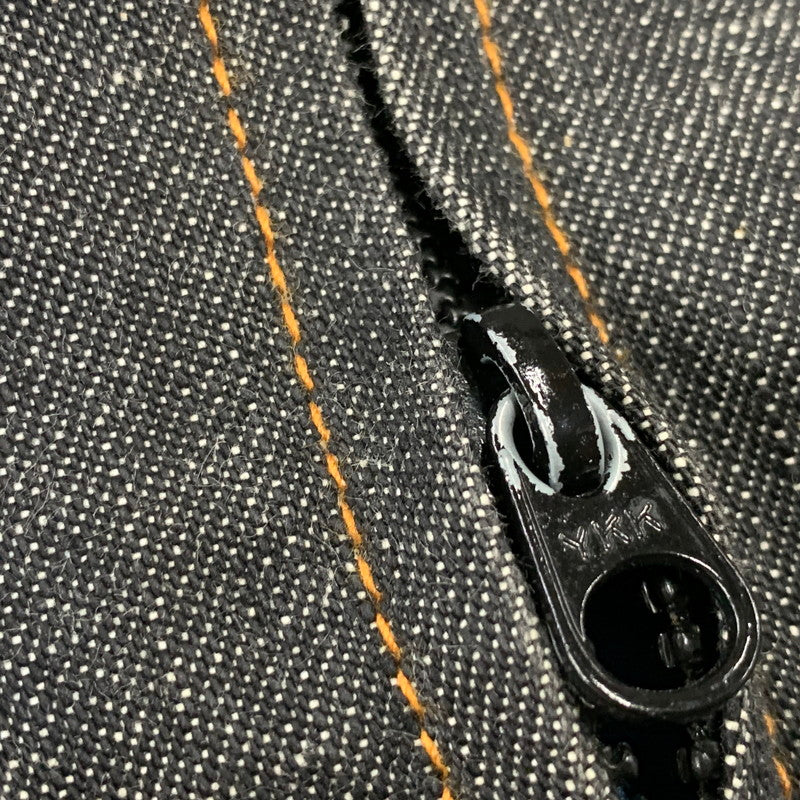 【中古品】【メンズ】 HIDE AND SEEK ハイドアンドシーク HJ-11014 DENIM JACKET デニム ジャケット 142-260820-yn-05-izu サイズ：XL カラー：ブラック 万代Net店