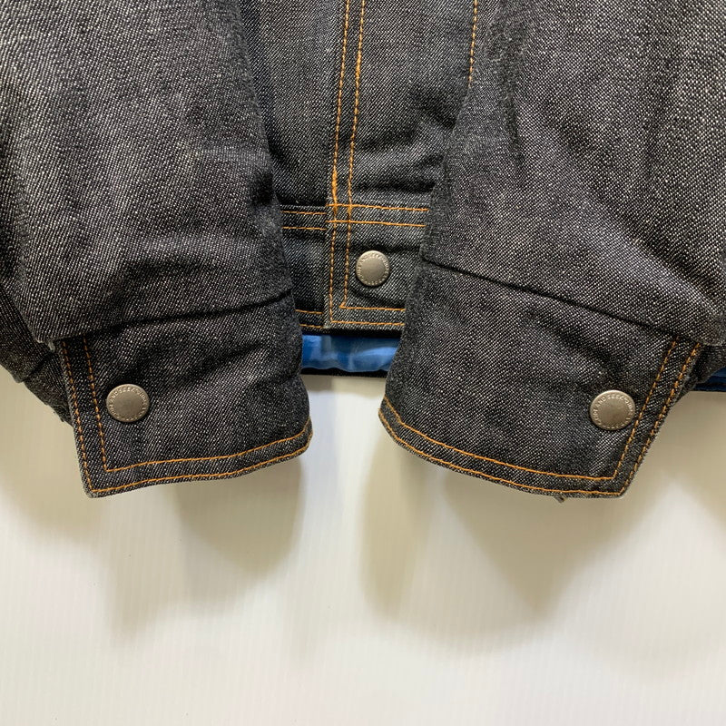 【中古品】【メンズ】 HIDE AND SEEK ハイドアンドシーク HJ-11014 DENIM JACKET デニム ジャケット 142-260820-yn-05-izu サイズ：XL カラー：ブラック 万代Net店