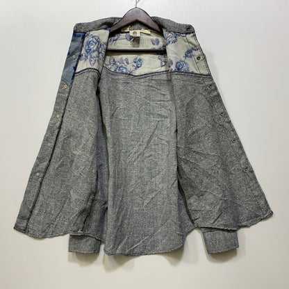 【中古品】【メンズ】 ALFIE アルフィー CALIFORNIA DESIGN SHIRT カリフォルニア デザイン シャツ USA製 長袖 146-260821-as-02-izu サイズ：M カラー：グレー 万代Net店
