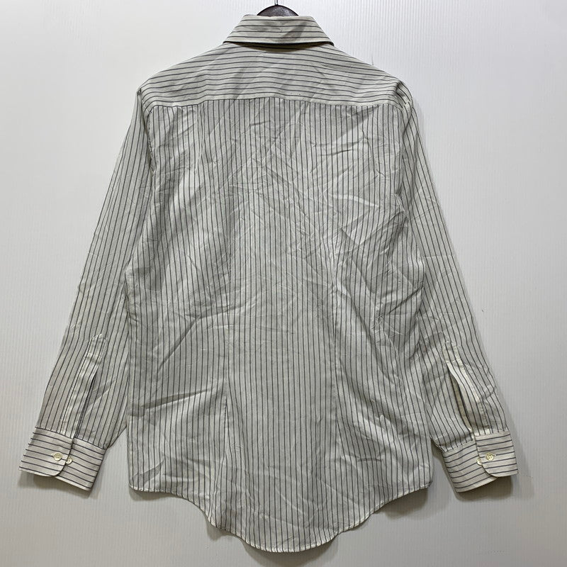 【中古品】【メンズ】 SEARS シアーズ PERMA PREST 70’S THE FITTED SHIRT フィッテッド シャツ 長袖 トップス 146-260820-yn-02-izu サイズ：15 1/2　 カラー：ホワイト 万代Net店