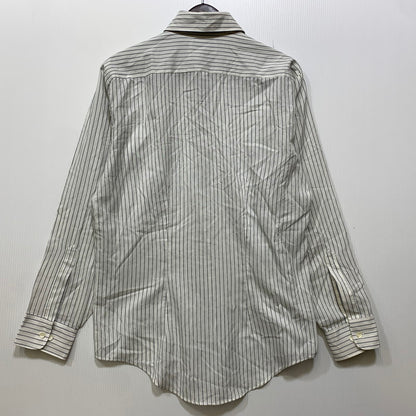 【中古品】【メンズ】 SEARS シアーズ PERMA PREST 70’S THE FITTED SHIRT フィッテッド シャツ 長袖 トップス 146-260820-yn-02-izu サイズ：15 1/2　 カラー：ホワイト 万代Net店