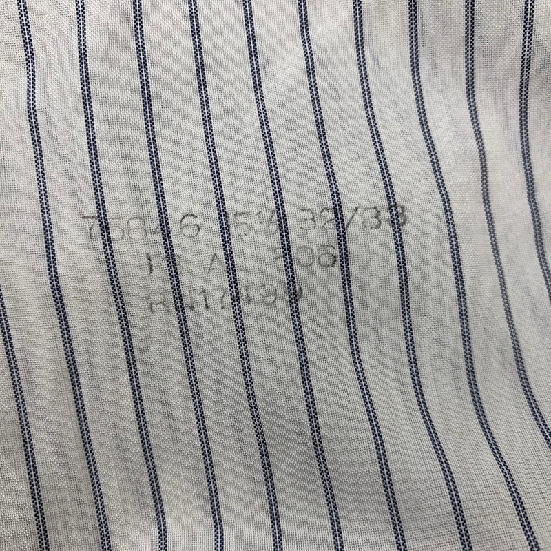 【中古品】【メンズ】 SEARS シアーズ PERMA PREST 70’S THE FITTED SHIRT フィッテッド シャツ 長袖 トップス 146-260820-yn-02-izu サイズ：15 1/2　 カラー：ホワイト 万代Net店
