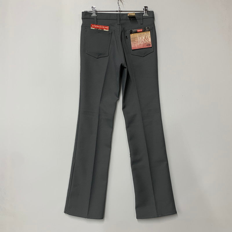 【中古品】【メンズ】 LEVI'S リーバイス STA-PREST 10517-6154 刻印698 USA製 89年製 SCOVILL ZIP 80’S BOOTS CUT PANTS スコビル ジップ ブーツ カット パンツ ボトムス ズボン 157-260812-cs-01-izu サイズ：W32 L34 カラー：グレー 万代Net店