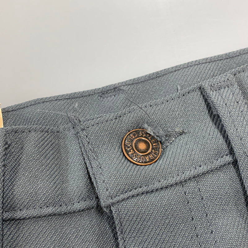 【中古品】【メンズ】 LEVI'S リーバイス STA-PREST 10517-6154 刻印698 USA製 89年製 SCOVILL ZIP 80’S BOOTS CUT PANTS スコビル ジップ ブーツ カット パンツ ボトムス ズボン 157-260812-cs-01-izu サイズ：W32 L34 カラー：グレー 万代Net店