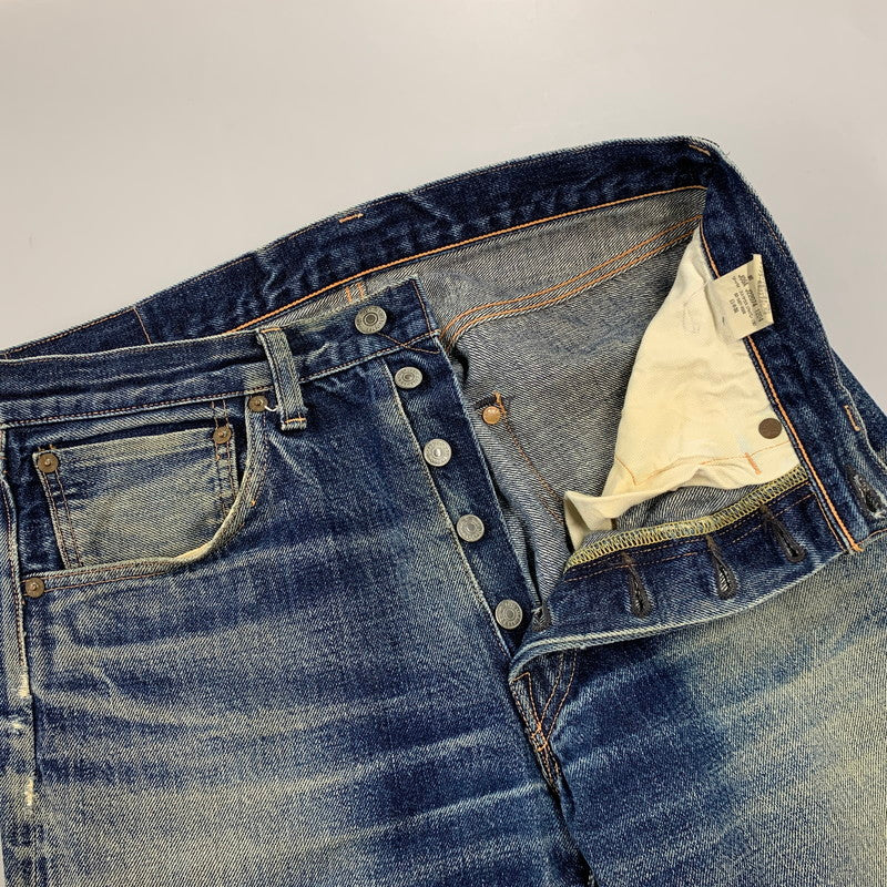 【中古品】【メンズ】 LEVI'S VINTAGE CLOSING リーバイス ヴィンテージクロージング 55501 刻印J22 日本製 1955MODEL復刻 04年製 BIG E 均等 V 501XX DENIM PANTS デニム パンツ ボトムス ズボン 157-260812-cs-02-izu サイズ：W32 L36 カラー：インディゴ 万代Net店